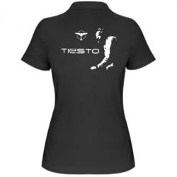 Женское поло Tiesto - PrintSalon