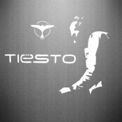 Наклейка Tiesto - PrintSalon