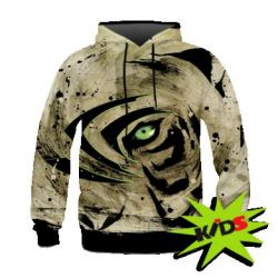 Дитяче 3D худі Tiger art