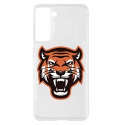 Чехол для Samsung S21 Tiger - PrintSalon