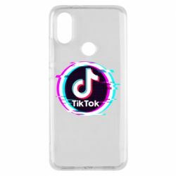 Чехол для Xiaomi Mi A2 Tik tock glitch ring - PrintSalon