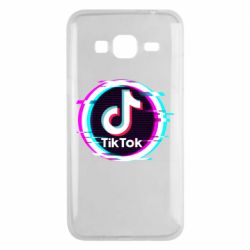 Чехол для Samsung J3 2016 Tik tock glitch ring - PrintSalon