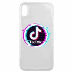 Чехол для iPhone Xs Max Tik tock glitch ring - PrintSalon