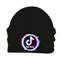 Шапка флисовая Tik tock glitch ring - PrintSalon