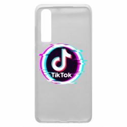 Чехол для Huawei P30 Tik tock glitch ring - PrintSalon