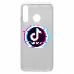 Чехол для Huawei P30 Lite Tik tock glitch ring - PrintSalon