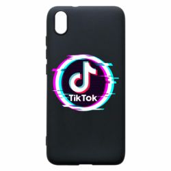 Чехол для Xiaomi Redmi 7A Tik tock glitch ring - PrintSalon