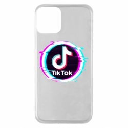 Чехол для iPhone 11 Tik tock glitch ring - PrintSalon