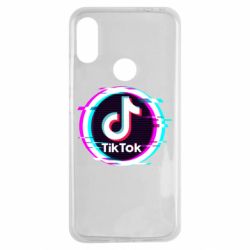 Чехол для Xiaomi Redmi Note 7 Tik tock glitch ring - PrintSalon