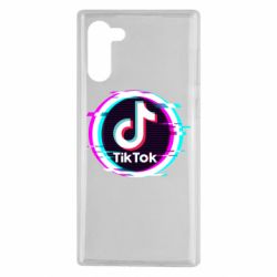 Чехол для Samsung Note 10 Tik tock glitch ring - PrintSalon