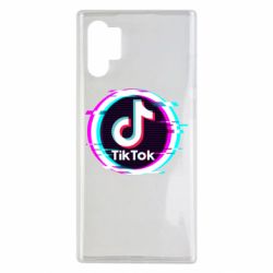 Чехол для Samsung Note 10 Plus Tik tock glitch ring - PrintSalon