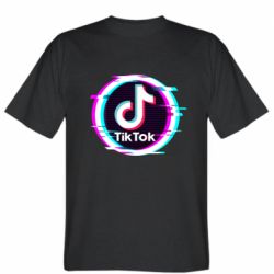 Мужская футболка Stedman Tik tock glitch ring - PrintSalon