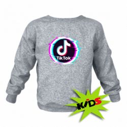 Детский свитшот Tik tock glitch ring - PrintSalon