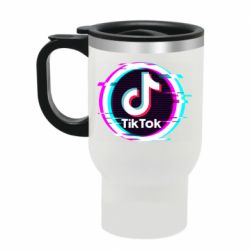 Термокружка Tik tock glitch ring - PrintSalon