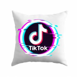 Подушка Tik tock glitch ring - PrintSalon