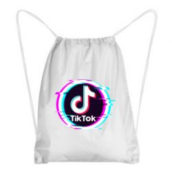 Рюкзак-мешок Tik tock glitch ring - PrintSalon