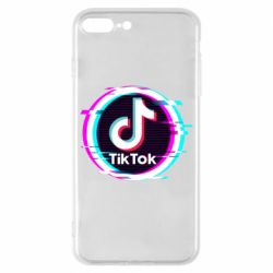 Чехол для iPhone 7 Plus Tik tock glitch ring - PrintSalon