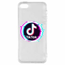 Чехол для iPhone5/5S/SE Tik tock glitch ring - PrintSalon