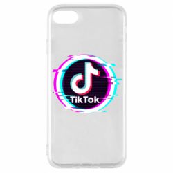 Чехол для iPhone 8 Tik tock glitch ring - PrintSalon