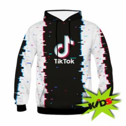 Детское 3D худи Tik tok band-PrintSalon Детское 3D худи Tik tok band