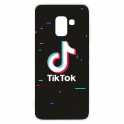Чехол для Samsung A8 2018 Tik tok band