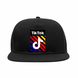 Снепбек Tik Tok Colorful Logo - PrintSalon