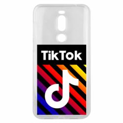 Чехол для Meizu X8 Tik Tok Colorful Logo - PrintSalon