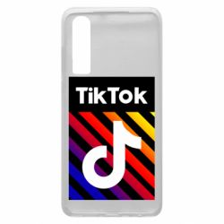 Чехол для Huawei P30 Tik Tok Colorful Logo - PrintSalon