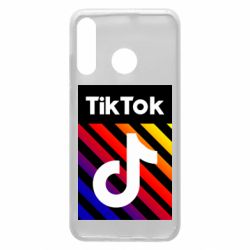 Чехол для Huawei P30 Lite Tik Tok Colorful Logo - PrintSalon