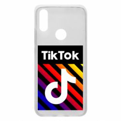 Чехол для Xiaomi Redmi 7 Tik Tok Colorful Logo - PrintSalon