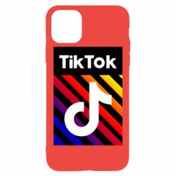 Чехол для iPhone 11 Pro Max Tik Tok Colorful Logo - PrintSalon