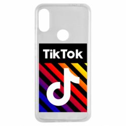 Чехол для Xiaomi Redmi Note 7 Tik Tok Colorful Logo - PrintSalon