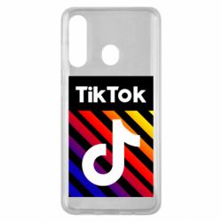 Чехол для Samsung M40 Tik Tok Colorful Logo - PrintSalon