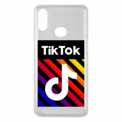 Чехол для Samsung A10s Tik Tok Colorful Logo - PrintSalon
