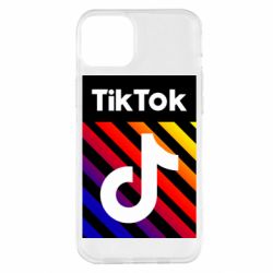 Чехол для iPhone 14 Plus Tik Tok Colorful Logo - PrintSalon