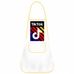 Фартук Tik Tok Colorful Logo - PrintSalon