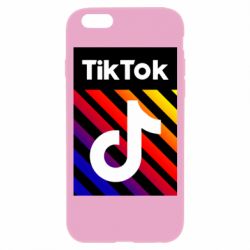 Чехол для iPhone 6/6S Tik Tok Colorful Logo - PrintSalon
