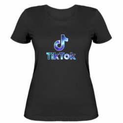 Женская футболка Tik Tok Fan - PrintSalon