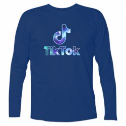 Футболка с длинным рукавом Tik Tok Fan - PrintSalon