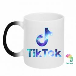 Чашка-хамелеон Tik Tok Fan - PrintSalon
