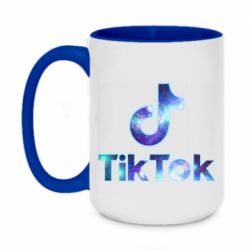 Чашка двухцветная 420ml Tik Tok Fan - PrintSalon