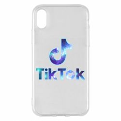 Чехол для iPhone X/Xs Tik Tok Fan - PrintSalon