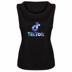 Женская майка Tik Tok Fan - PrintSalon