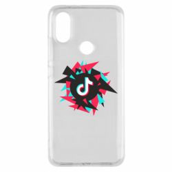Чехол для Xiaomi Mi A2 Tik tok vector - PrintSalon