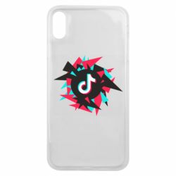 Чехол для iPhone Xs Max Tik tok vector - PrintSalon
