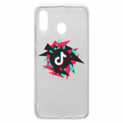 Чехол для Samsung A20 Tik tok vector - PrintSalon