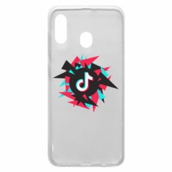 Чехол для Samsung A30 Tik tok vector - PrintSalon