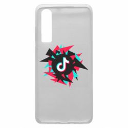 Чехол для Huawei P30 Tik tok vector - PrintSalon