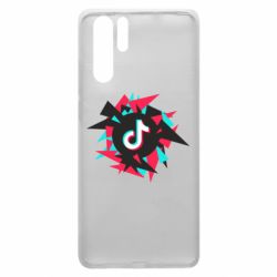 Чехол для Huawei P30 Pro Tik tok vector - PrintSalon