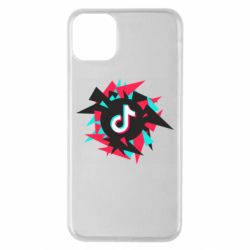 Чехол для iPhone 11 Pro Max Tik tok vector - PrintSalon